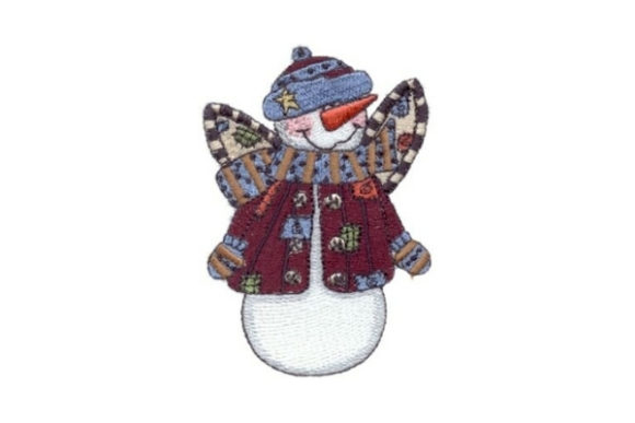 Angelic Snowman Patches