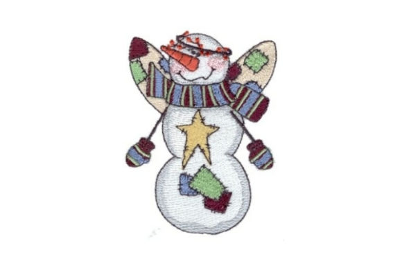 Angelic Snowman Twinkle