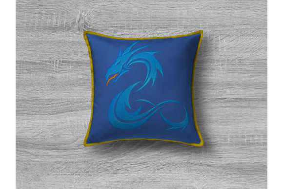 Chinese Blue Dragon Embroidery Design Review