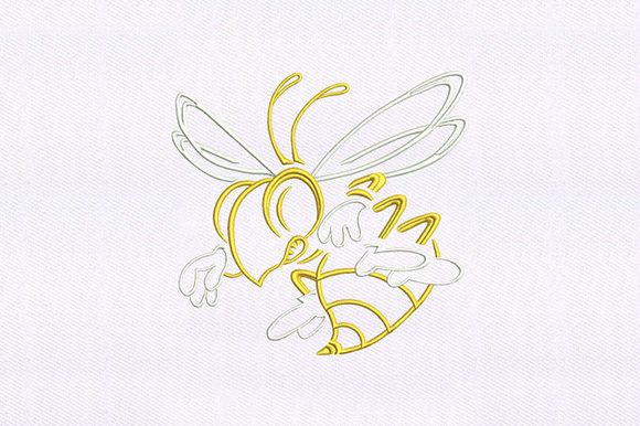 Female Honey Bee Design