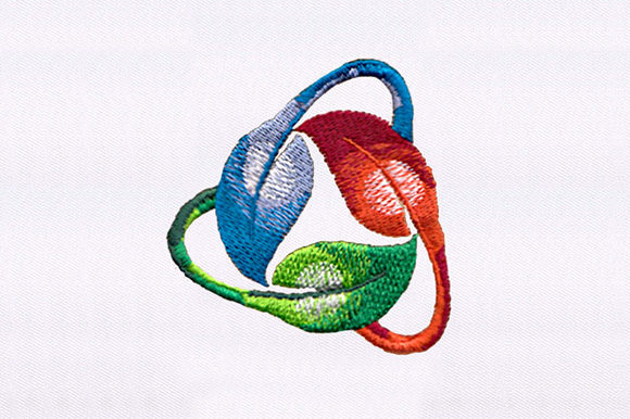 Leaf Recycling Symbol Design