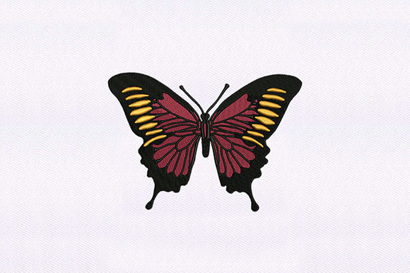 Red Orange Butterfly